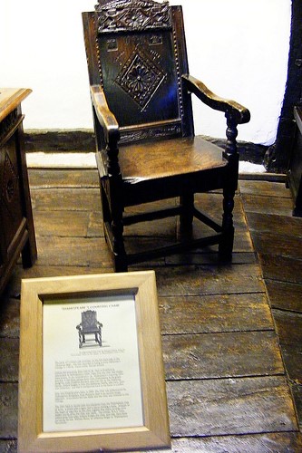 William Shakespeare's Courting Chair